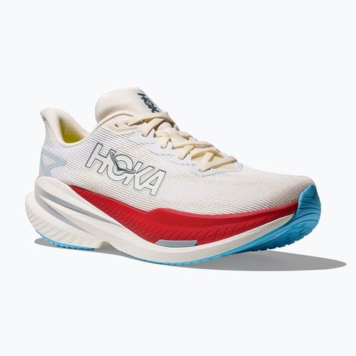Scarpe da corsa uomo Hoka Mach X 3 white/alabaster