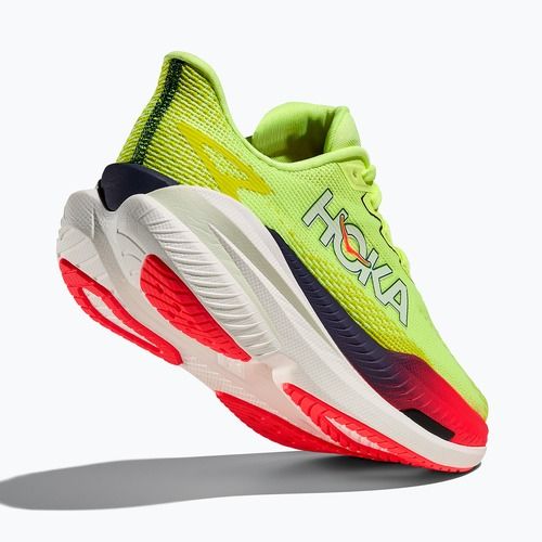 Scarpe da corsa donna Hoka Mach X 3 Nneon yuzu/squid ink