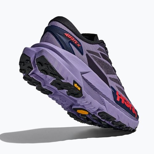 Scarpe da corsa da donna HOKA Mafate X berry jam/squid ink