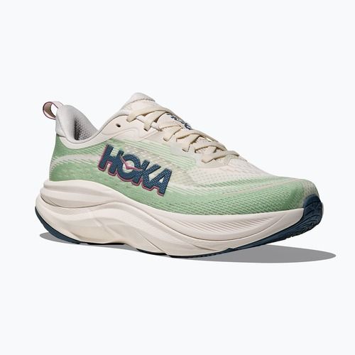 Scarpe da corsa da donna HOKA Skyflow alabaster/vintage green