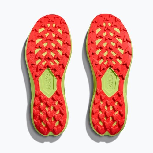 Scarpe da corsa uomo HOKA Zinal 3 squid ink/neon yuzu