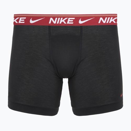 Boxer da uomo Nike Dri-FIT Ultra Comfort 3 pairs black/team crimson/dark raisin/black