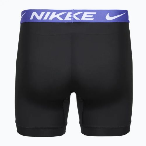 Boxer da uomo Nike Essential Micro 3 pairs black/sapphire/wolf grey/team crimson