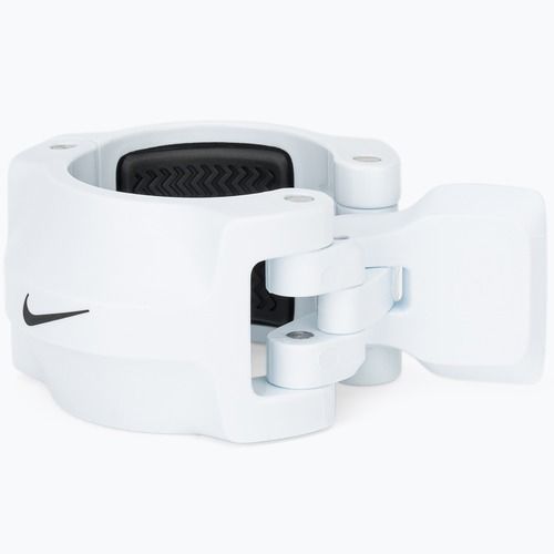 Morsetti per bilanciere Nike Strength Barbell Collars 2 pcs. white/black