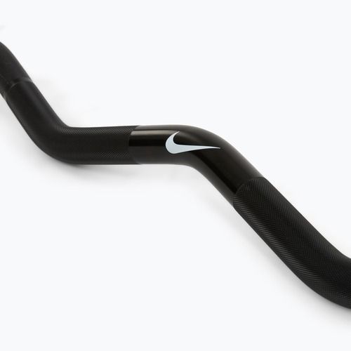 Barra angolata Nike Strength Curl Bar black swoosh