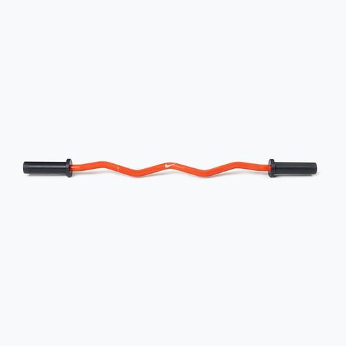 Barra curvata Nike Strength Shield Curl Bar orange