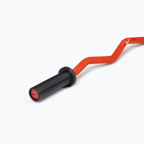 Barra curvata Nike Strength Shield Curl Bar orange