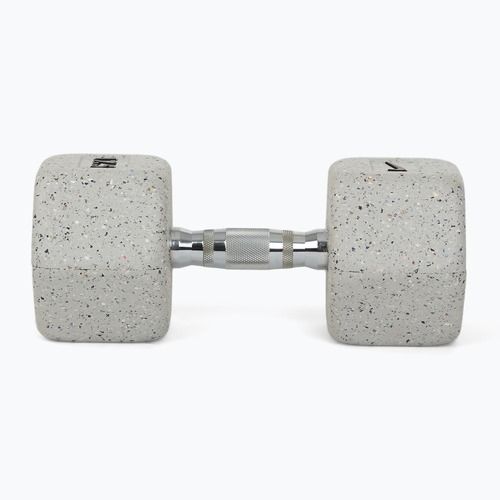 Manubrio gommato Nike Strength Grind Hex Dumbbell 17,5 kg wolf grey