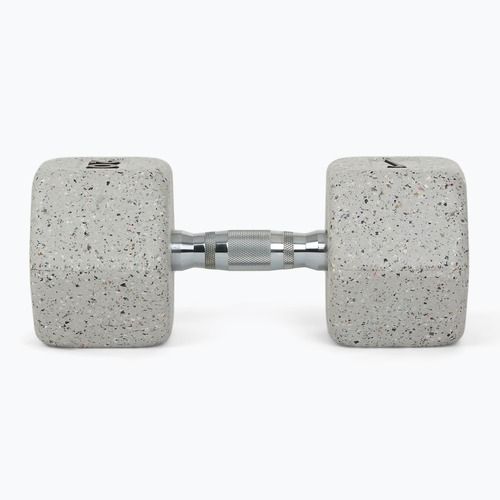 Manubrio gommato Nike Strength Grind Hex Dumbbell 20 kg wolf grey