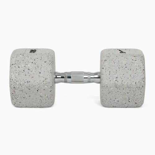 Manubrio gommato Nike Strength Grind Hex Dumbbell 22,5 kg wolf grey