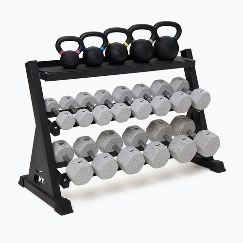 Supporto per manubri e kettlebell Nike Strength Dumbbell & Kettlebell Storage Rack black