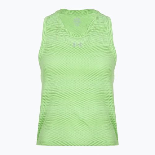 Canotta da running da donna Under Armour Velociti Singlet lumos lime/white