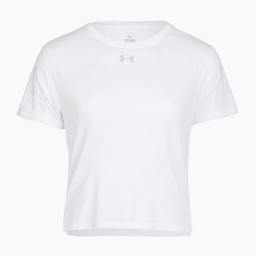 Maglietta da running da donna Under Armour Velociti white/white/black