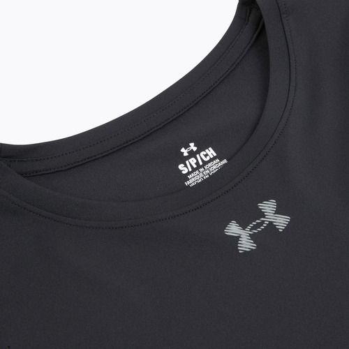 Maglietta da running da donna Under Armour Velociti Pro black/black/metallic silver