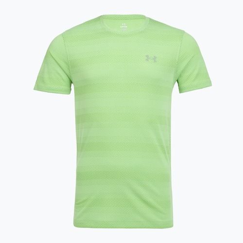 Maglietta da corsa da uomo Under Armour Velociti lumos lime/white