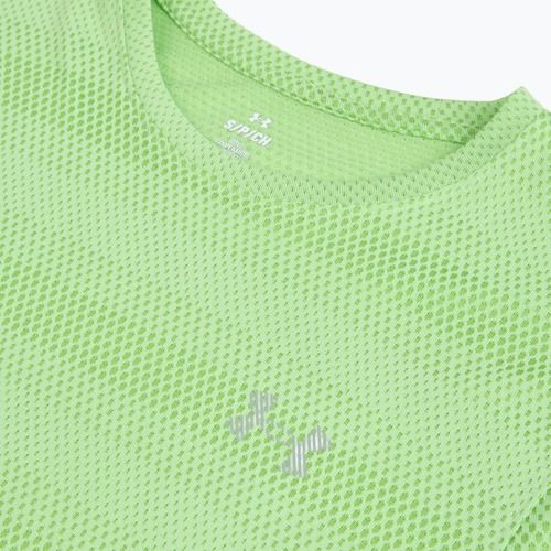 Maglietta da corsa da uomo Under Armour Velociti lumos lime/white