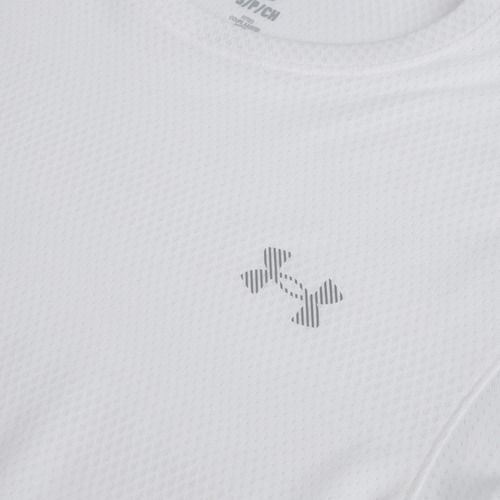 Maglietta da running da uomo Under Armour Velociti white/black/distant gray