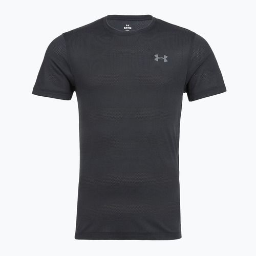 Maglietta da running da uomo Under Armour Velociti black/black/metallic silver