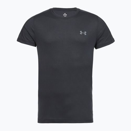 Maglietta da running da uomo Under Armour Velociti Reflect black/black/metallic silver