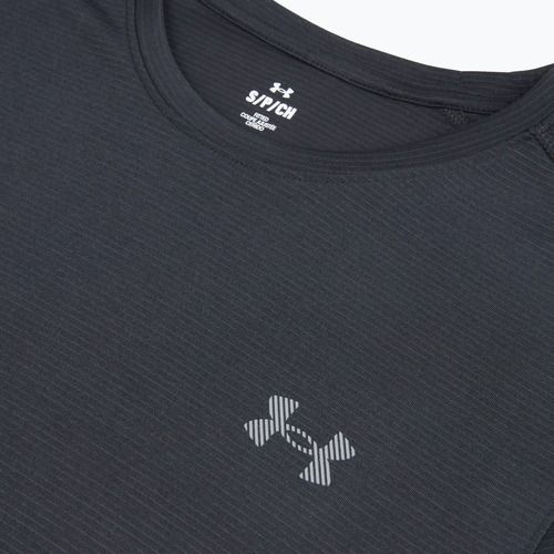 Maglietta da running da uomo Under Armour Velociti Reflect black/black/metallic silver