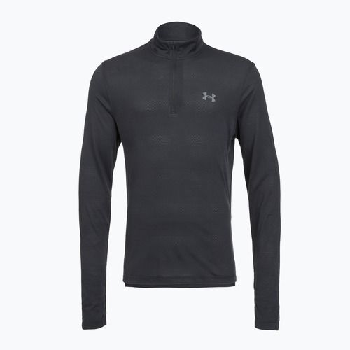 Felpa da corsa da uomo Under Armour Velociti 1/4 Zip black/black/metallic silver