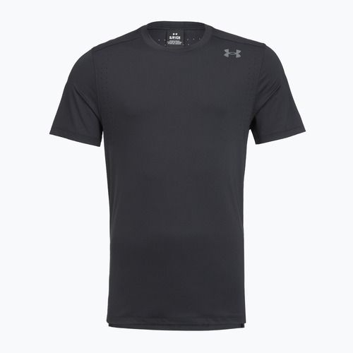 Maglietta da running da uomo Under Armour Velociti Pro black/black/metallic silver