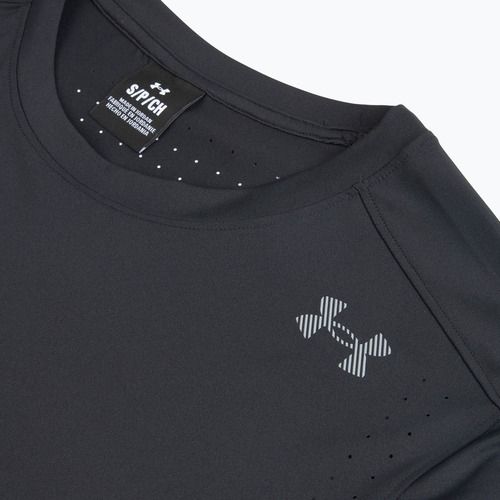 Maglietta da running da uomo Under Armour Velociti Pro black/black/metallic silver
