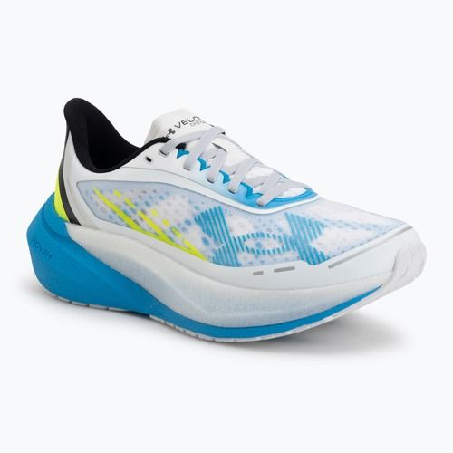 Scarpe da running da donna Under Armour Velociti Distance white/orange bloc/metallic silver