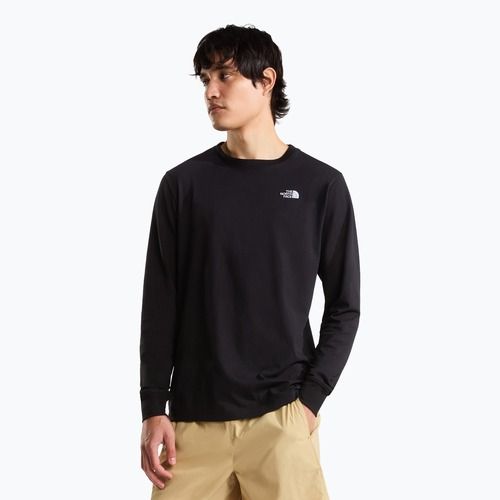 Maglia a maniche lunghe da trekking da uomo The North Face Evolution Simple Dome Regular tnf black