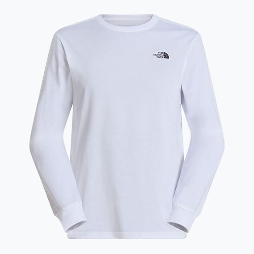 Maglia a maniche lunghe da trekking da uomo The North Face Evolution Simple Dome Regular tnf white