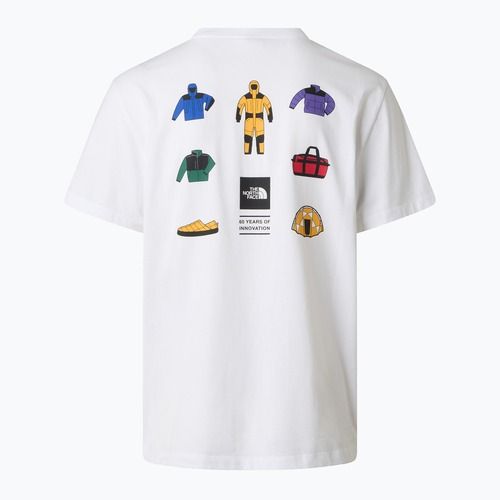 Maglietta da trekking da uomo The North Face Mountain Celebration Regular tnf white