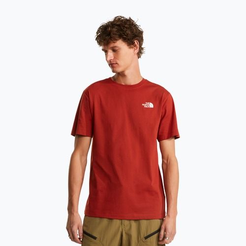 Maglietta da trekking da uomo The North Face Vertical Regular iron clay