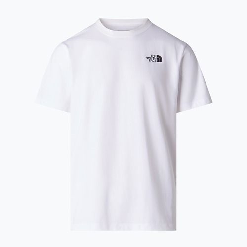 Maglietta da trekking da uomo The North Face Vertical Regular tnf white