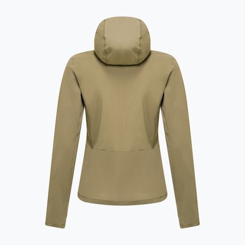 Felpa da trekking da donna Salewa Puez Sun Hoodie quicksand