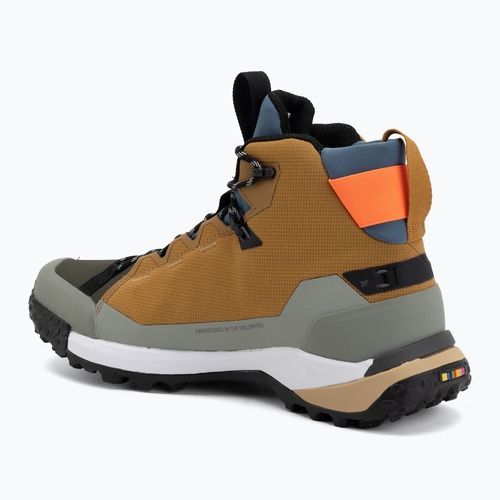 Scarpe da trekking da uomo Salewa Puez 2 Mid Ptx golden brown/shadow