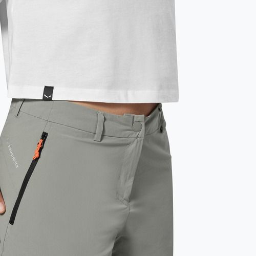 Pantaloncini da trekking da donna Salewa Puez Talvena DST faded green