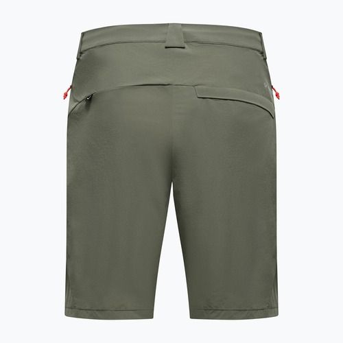 Pantaloncini da trekking da uomo Salewa Puez Talveno DST faded green