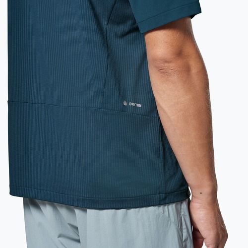 Maglietta da uomo Salewa Pedroc Dry Hyb pond blue