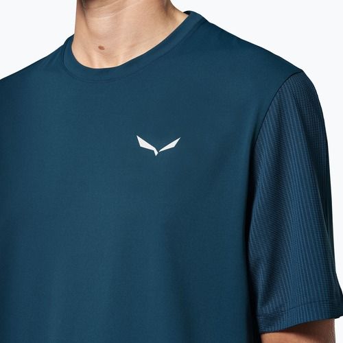 Maglietta da uomo Salewa Pedroc Dry Hyb pond blue