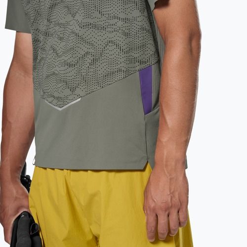 Maglietta da uomo Salewa Pedroc Tech Dry faded green