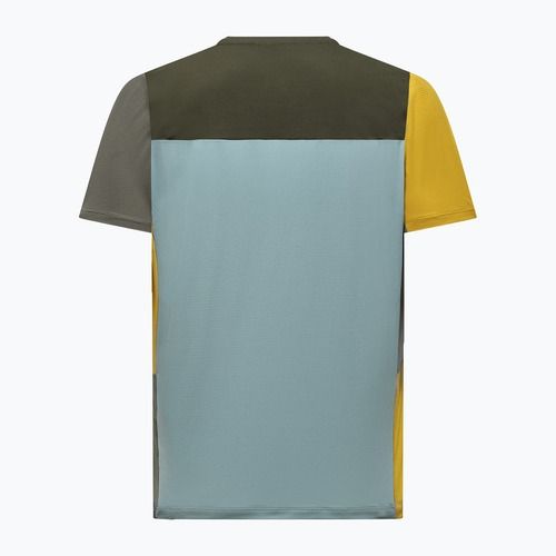 Maglietta da trekking da uomo Salewa Puez Sporty Dry dark olive/multi