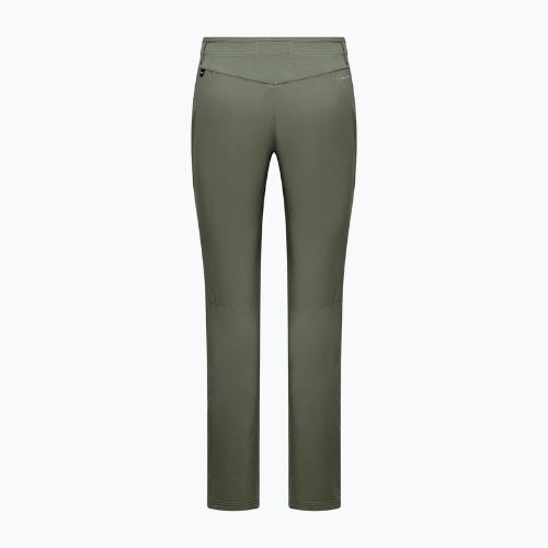 Pantaloni softshell da donna Salewa Puez DST Cargo faded green