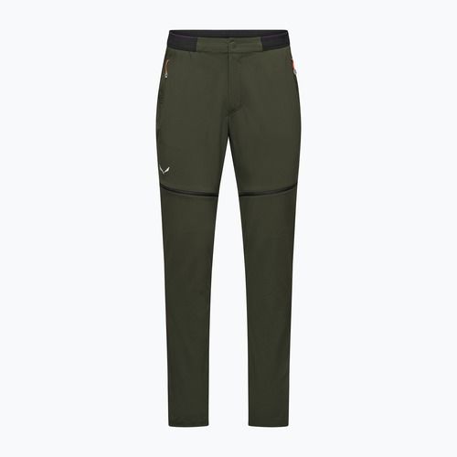 Pantaloni da trekking da uomo Salewa Pedroc 3 DST 2IN1 dark olive