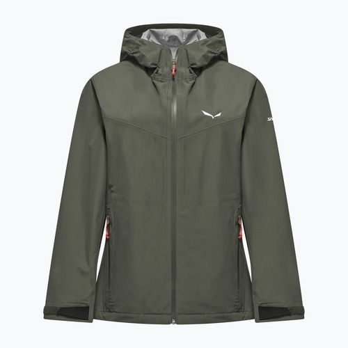 Giacca antipioggia da donna Salewa Puez Aqua 4 PTX 2.5L faded green