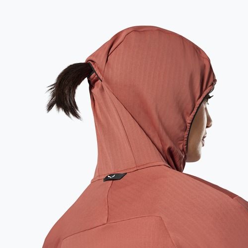 Giacca antivento da donna Salewa Pedroc PL 3 HD etruscan red