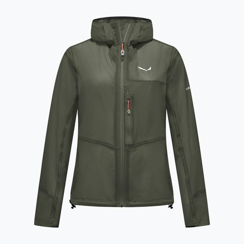 Giacca antipioggia da donna Salewa Pedroc 2 PTX 2.5 Light faded green
