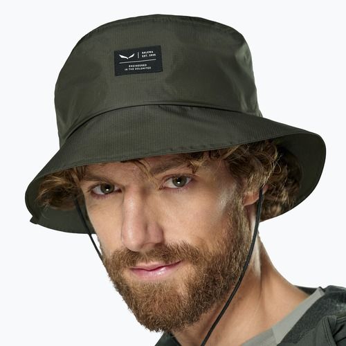 Cappello Salewa Puez PTX Rain dark olive