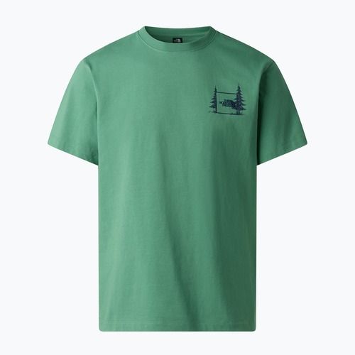 Maglietta da uomo The North Face Camping Relaxed dimmed algae