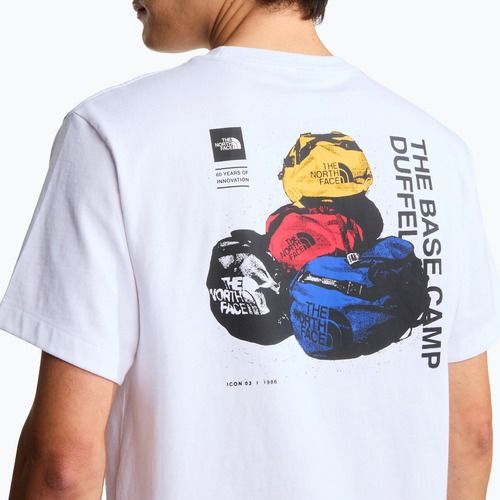 Maglietta da uomo The North Face Celebration Relaxed tnf white