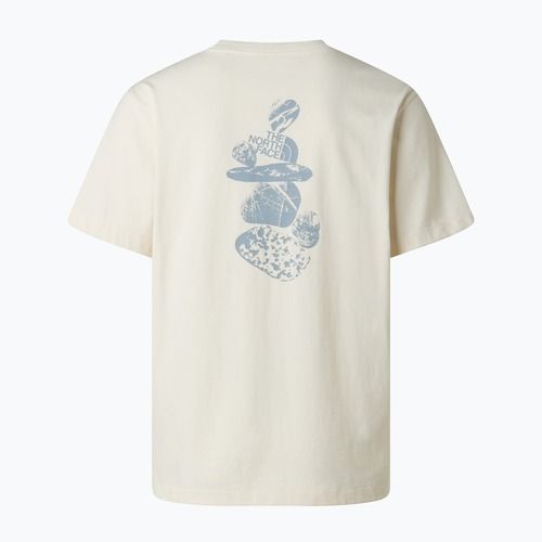 Maglietta da uomo The North Face Snack Relaxed white dune